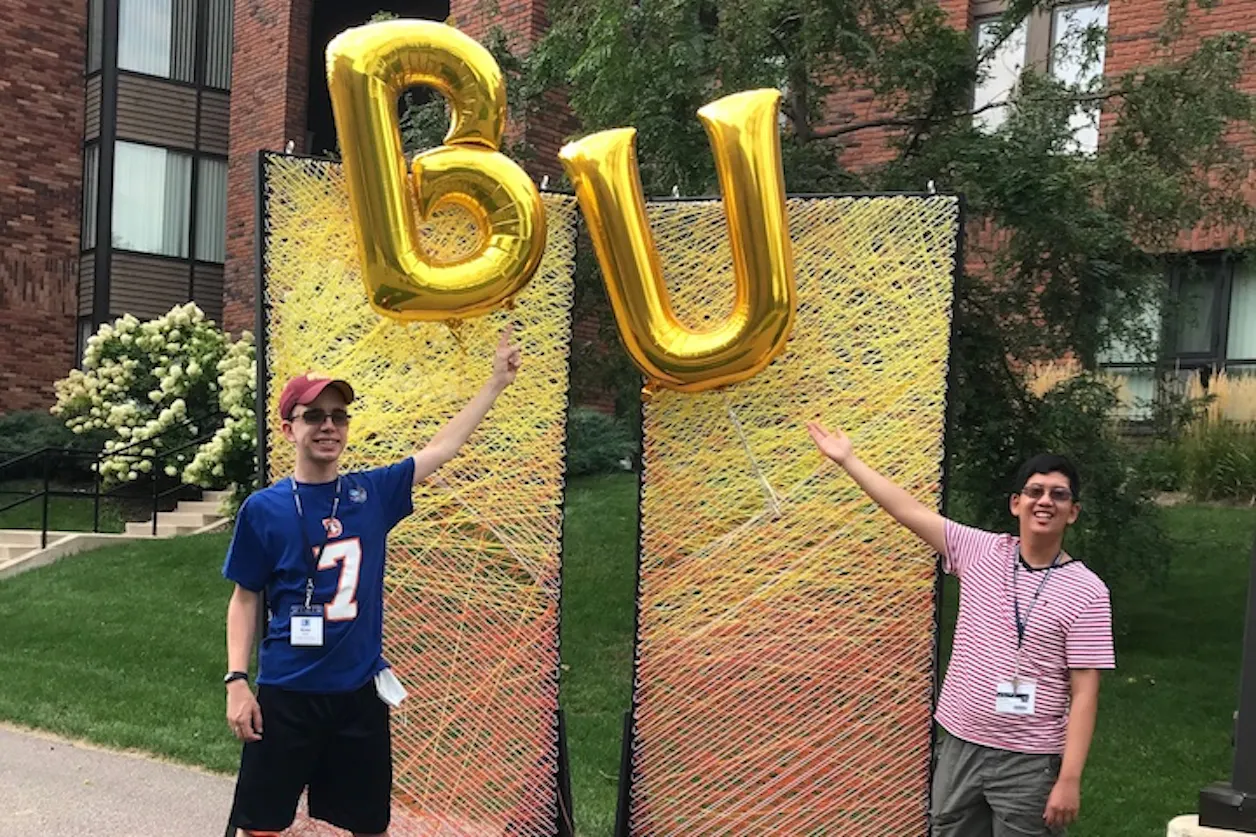 Noah Heiss BUILD’22 and Nathan Wong BUILD’22
