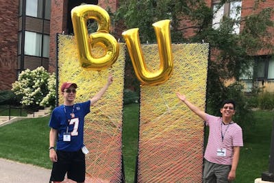 Noah Heiss BUILD’22 and Nathan Wong BUILD’22