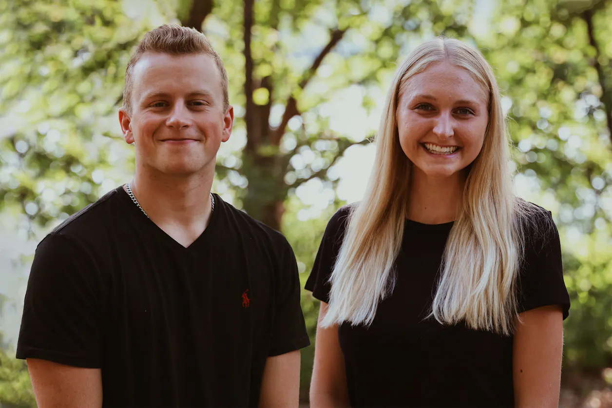 Bethel Student Body President Blake Birno and Vice President Marissa Cutlan