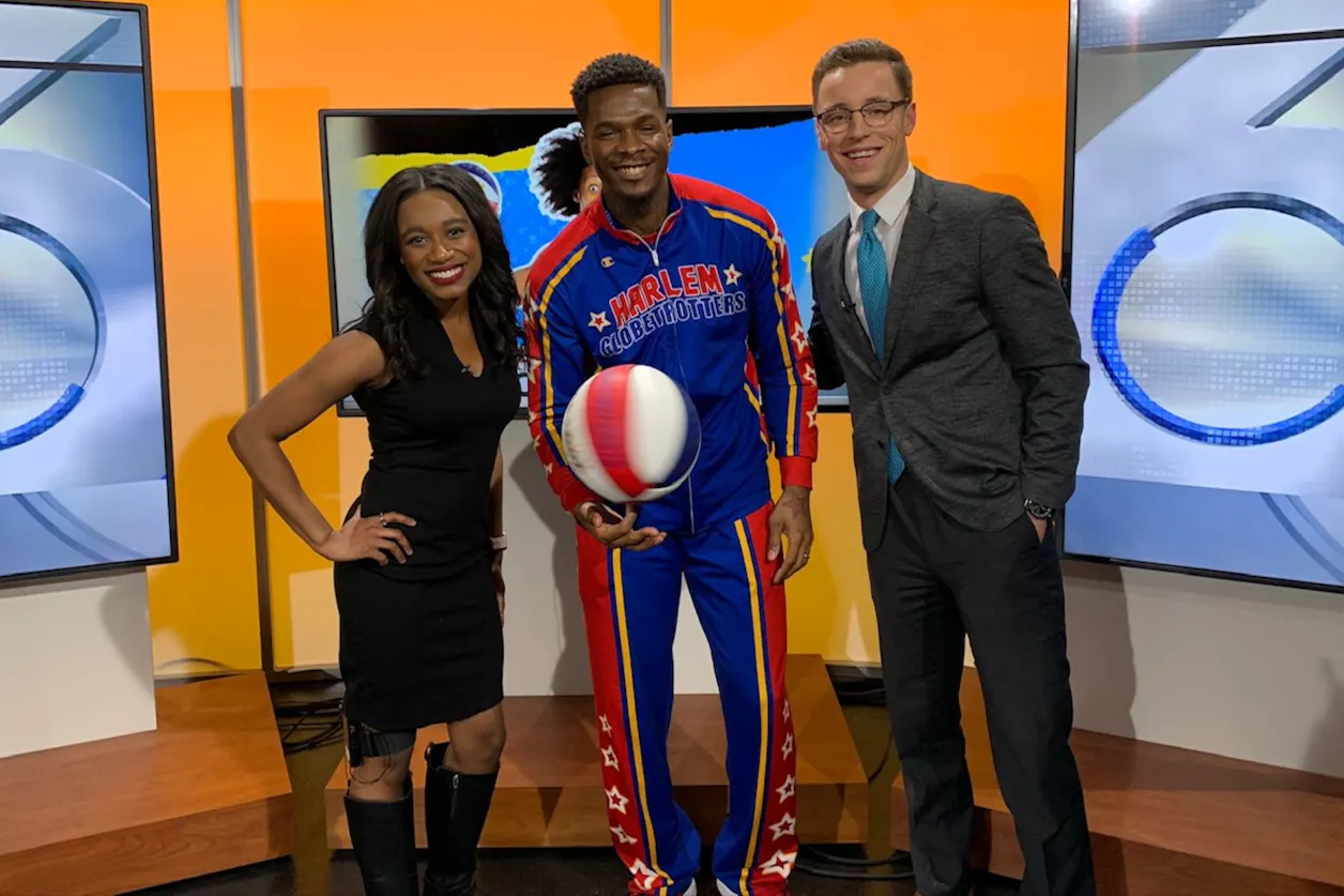 CeCe Gaines '18 in her role as morning anchor at KBJR 6 in Duluth, Minnesota