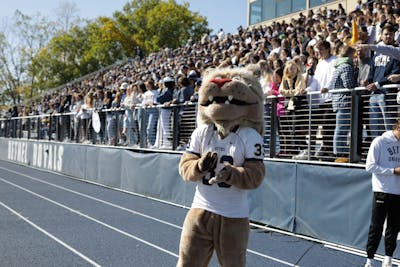 Bethel's Homecoming football game, where the Royals faced the Hamline University Pipers