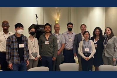 Jud Murchie with American Real Estate and Urban Economics Association scholars
