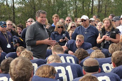 Bethel Head Football Coach Steve Johnson ’79 