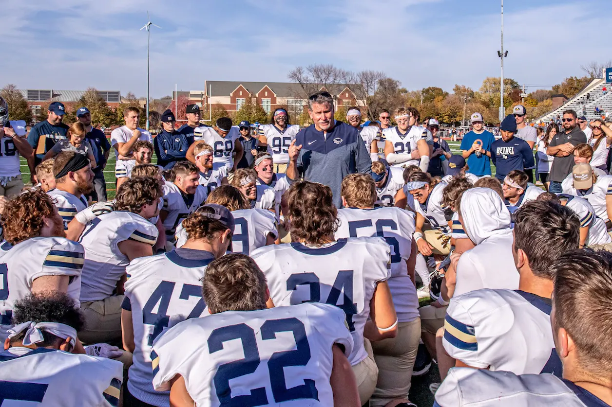 Head Football Coach Steve Johnson ’79