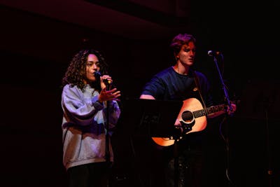 Ally Stackhouse ’24 and Nathan Doely ’23