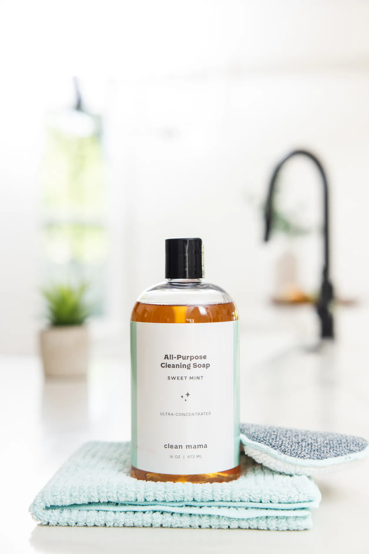 Becky Rapinchuk has her own line of Clean Mama natural, safe cleaning products.