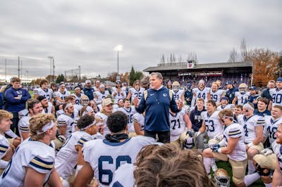 Head Football Coach Steve Johnson ’79
