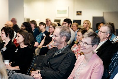 Bethel Seminary's Preaching Showcase took place on May 1, 2024, giving many the opportunity to hear Erica Stricklen, 2024's Omark Preaching Competition winner, preach.