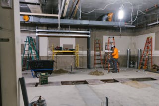 Demolition of the four science labs began in May 2024. 