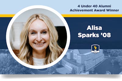 4 Under 40 Achievement Award Winner - Alisa Sparks '08