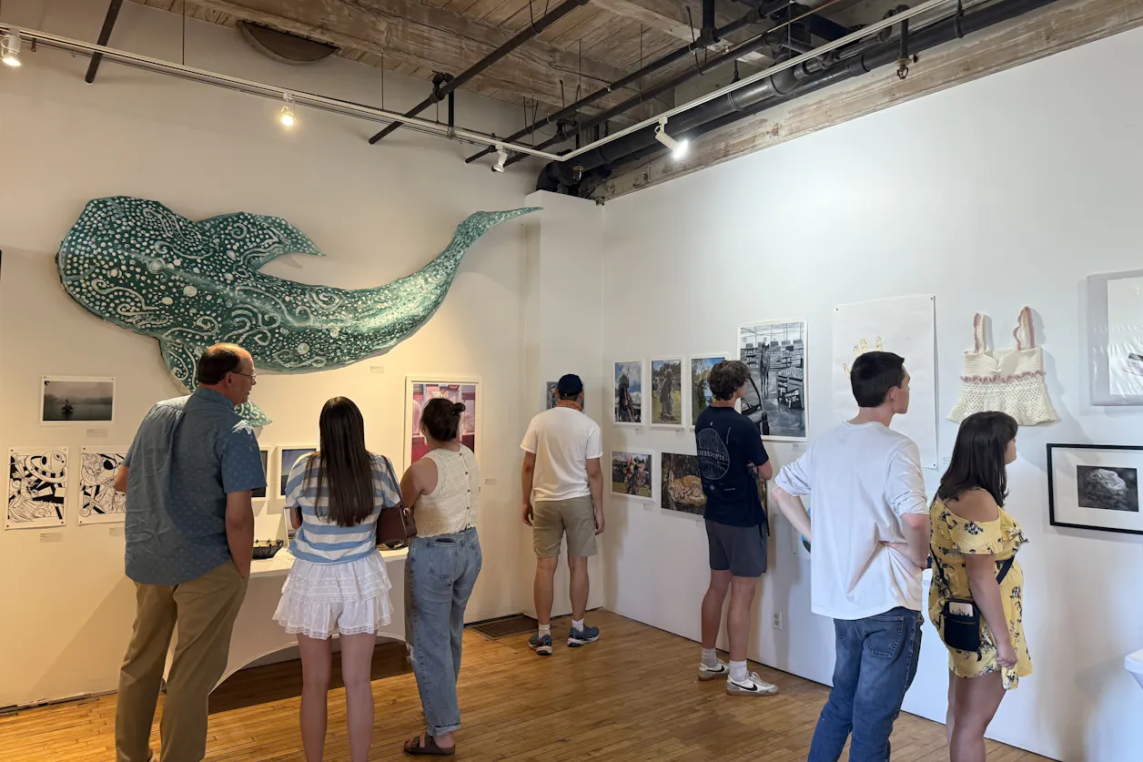 Thousands of visitors explored Bethel's new art studio and gallery in Northeast Minneapolis during the recent Art-a-Whirl event. 