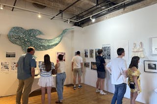 Thousands of visitors explored Bethel's new art studio and gallery in Northeast Minneapolis during the recent Art-a-Whirl event.
