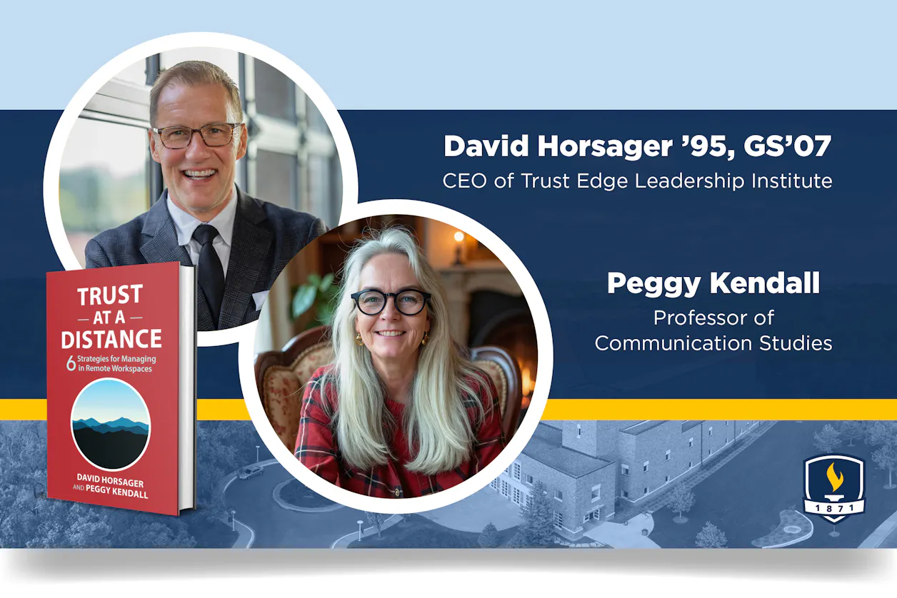 Professor Peggy Kendall and Alum David Horsager partner to publish book