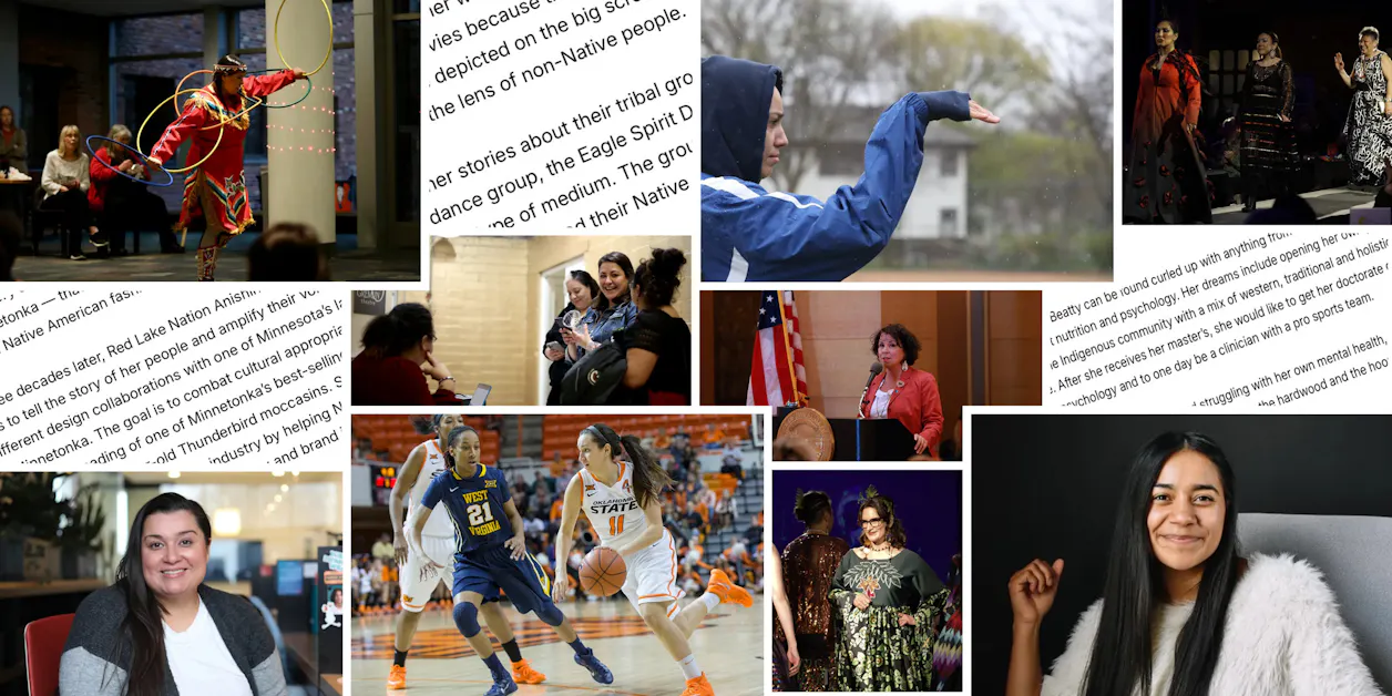 Bethel journalism students partnered with ICT news to write and publish more than a dozen stories about Native women making a difference in their communities. 