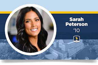 Sarah Peterson reflects on the people and moments that shaped her journey. Her story weaves together faith, mentorship, and the drive to invest in others—then and now.