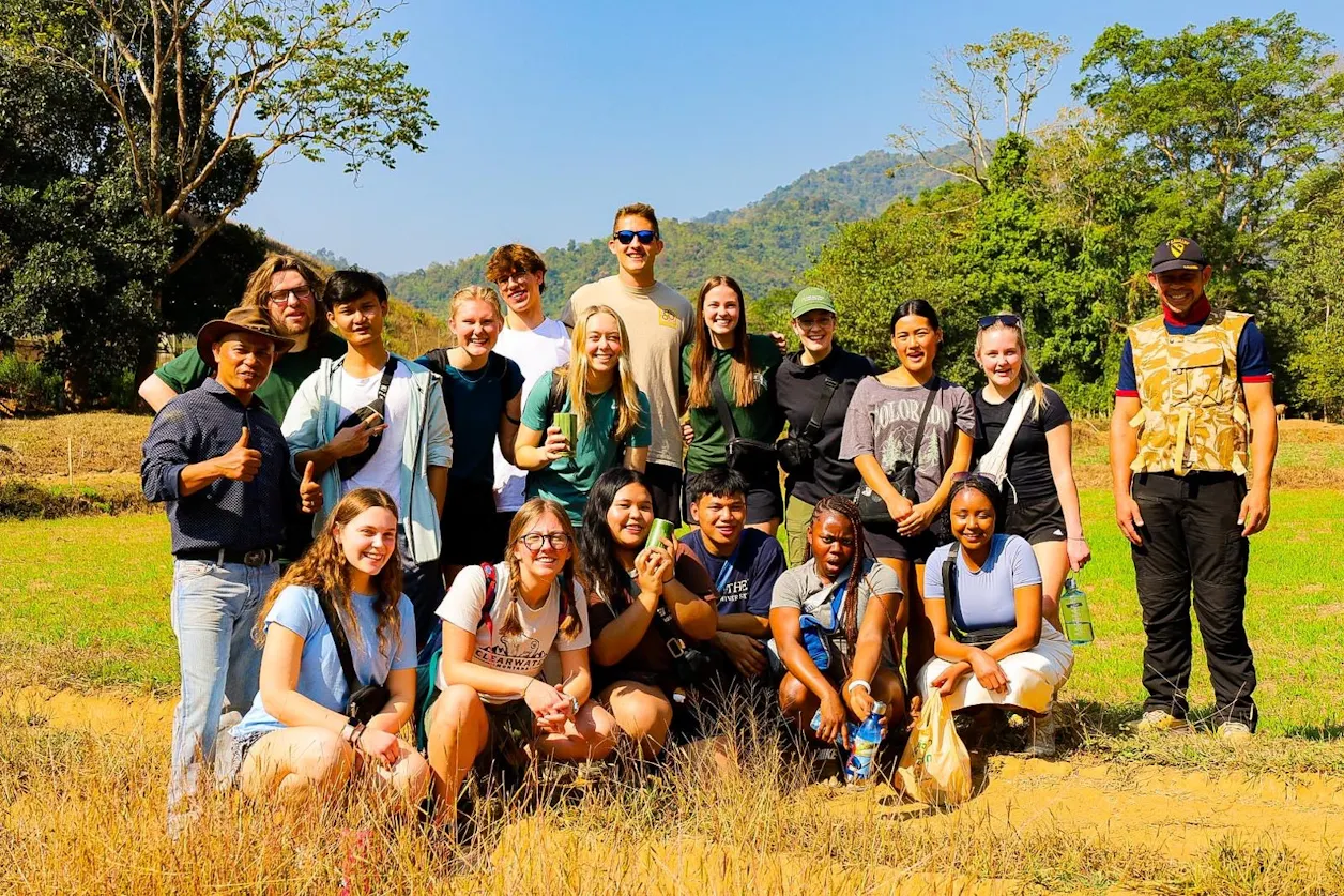 18 Bethel students traveled to Thailand for a January session study abroad trip. 