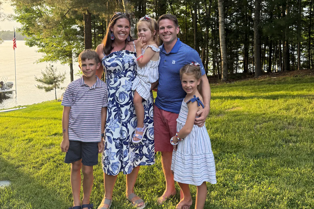 Therrien and family 