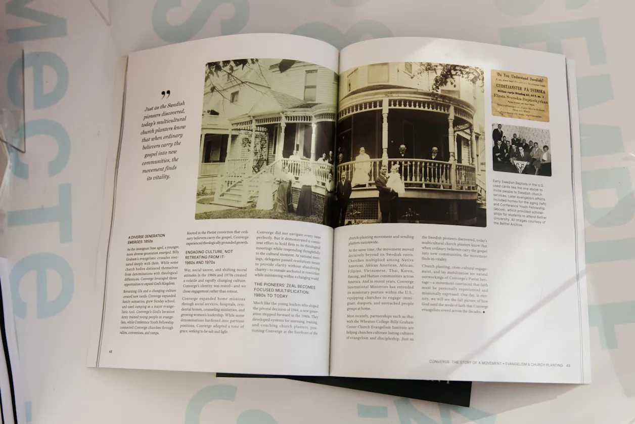 The event celebrated 170 years of history for Converge, Bethel’s founding denomination. 