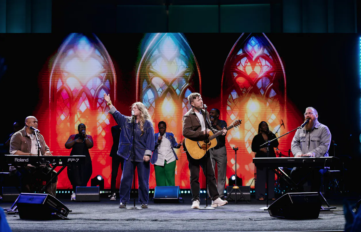 The schedule included worship, intentional prayer, and keynote sessions.