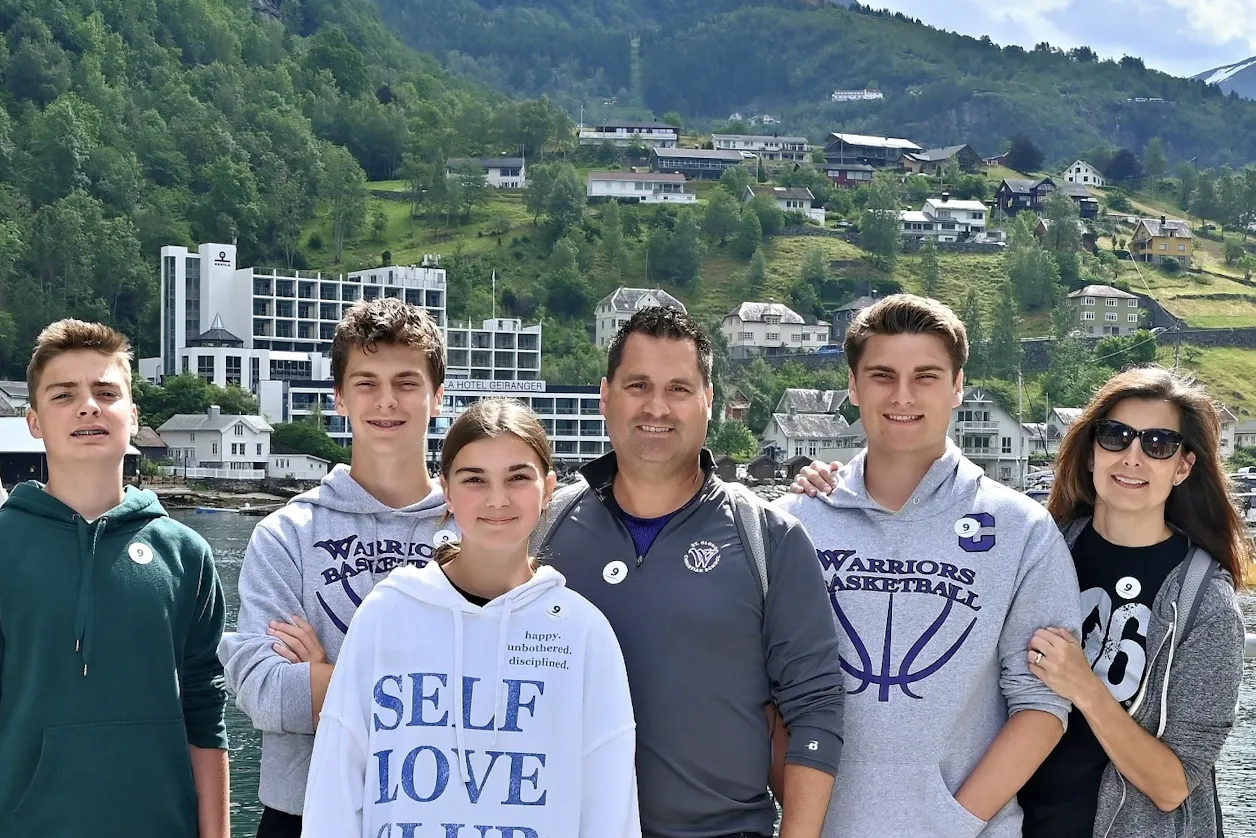 Outside the hospital, Dutcher enjoys spending time with his wife, Sarah, a watercolor artist, and their four children. His oldest is a junior at Bethel.