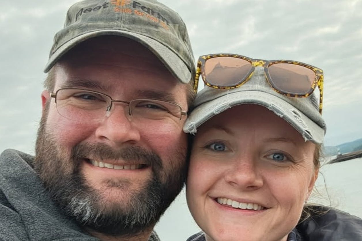 Erik Bostrom and his wife