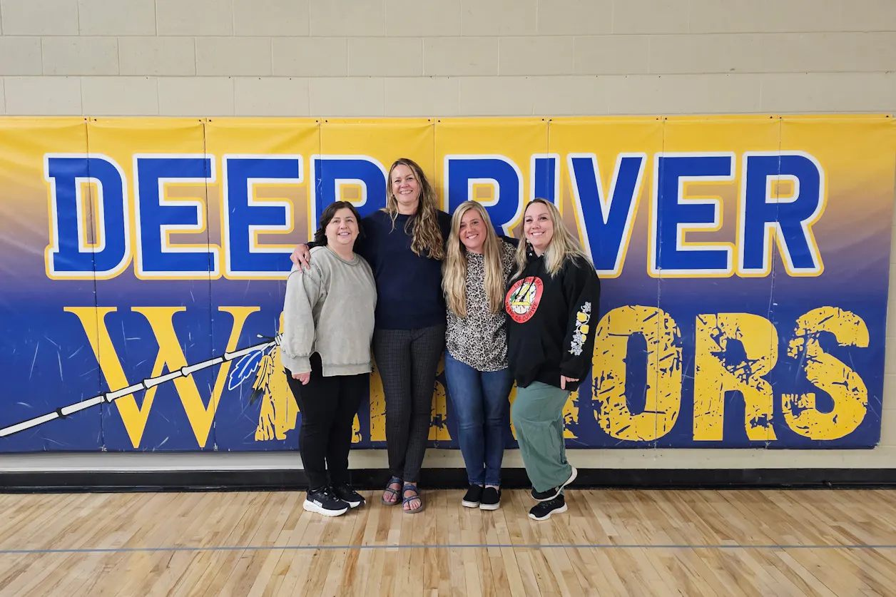 Special education teachers Kari Schultz, Patty Gebhart, Brittney Eastman, and Maureen Morrow
