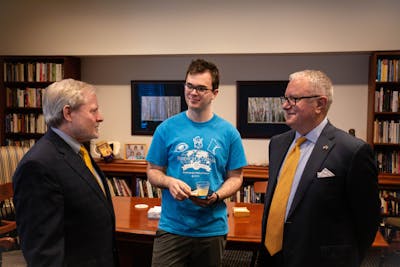 Aaron Coe '19 becomes the 13th Bethel recipient of the Glenn T. Seaborg Science Scholarship