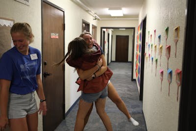 Hands down one of the best parts of living on campus is the friends students make in their dorms. 