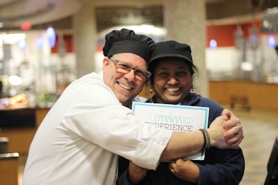 Geetha Peters and Jeff Gibson