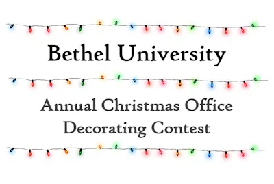 Christmas decorating contest