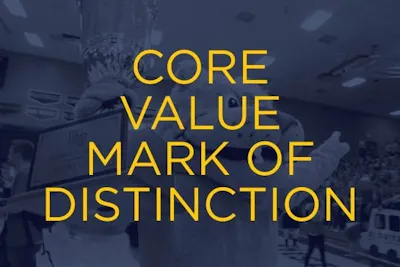 Core Value Mark of Distinction