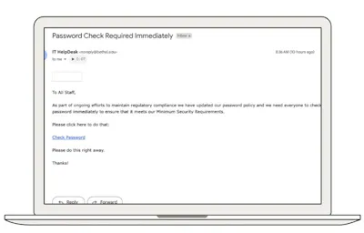 password check required immediately