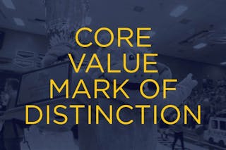 core value mark of distinction