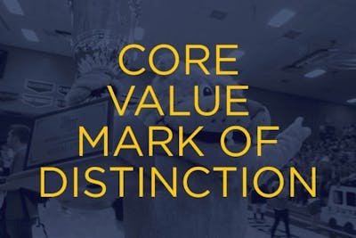Core Value Mark of Distinction