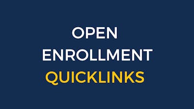 OE quick links image