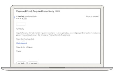 password check required immediately