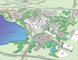 Campus map