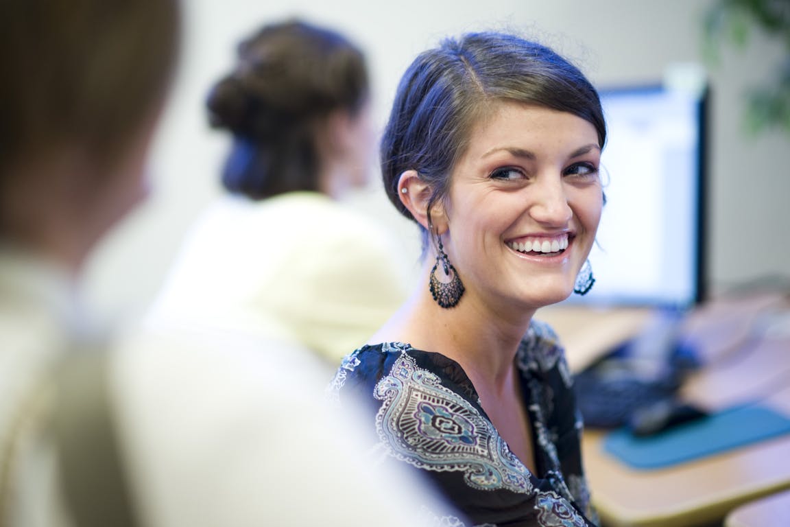 Bethel Seminary Student Smiles