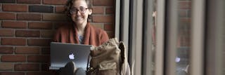 Bethel University online student