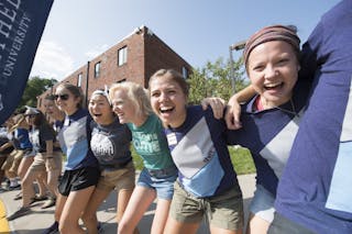 Welcome week on freshman hill