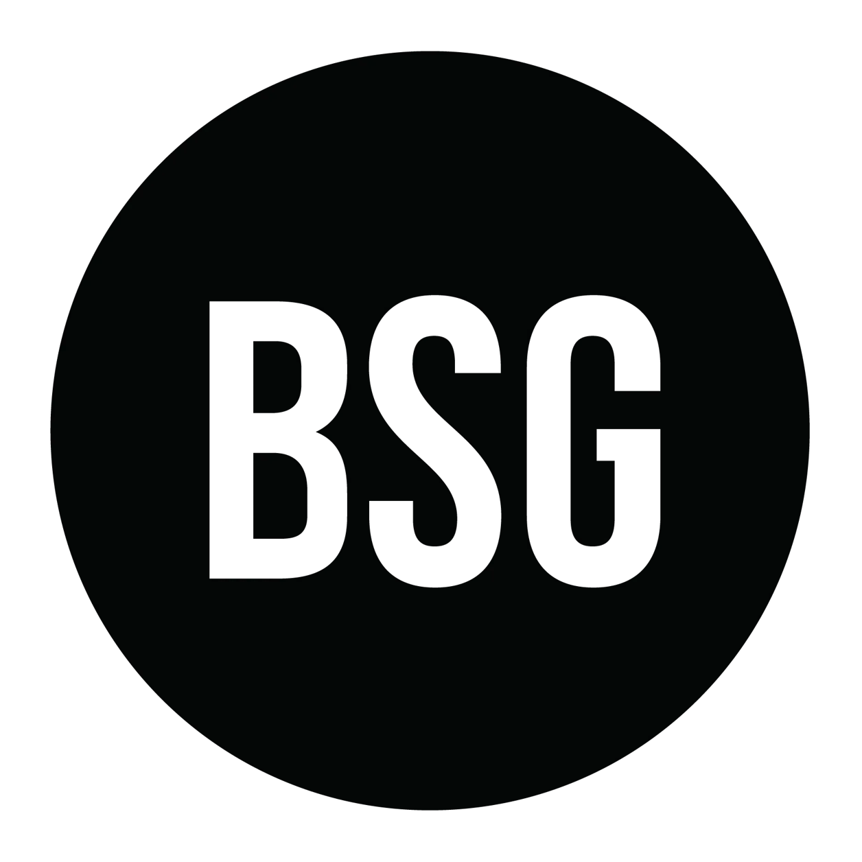 BSG Circle Logo Black