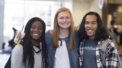 Students Smiling